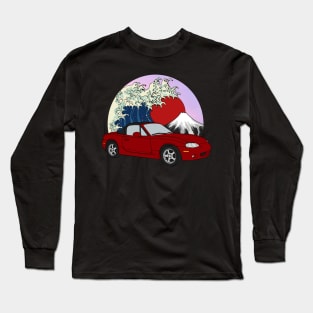 Red NB Roadster Black Soft Top Long Sleeve T-Shirt